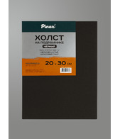 Холст на подрамнике 20х30 Pinax черный 100% хлопок