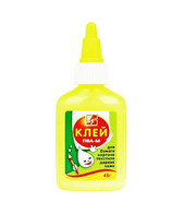 Клей ПВА, 45г,желт.флакон