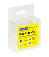 Клей-лента 2-х сторон. многоразов. 30мм*2мм*1м OfficeSpace