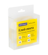 Клей-лента 2-х сторон. многоразов. 30мм*2мм*3м OfficeSpace